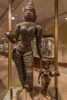 Parvati with attendant