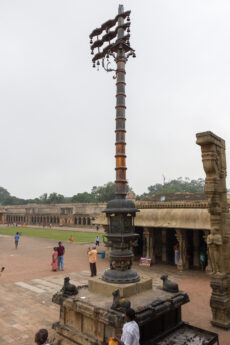 Dvajastambham (Brihadesvara Temple in Thanjavur)